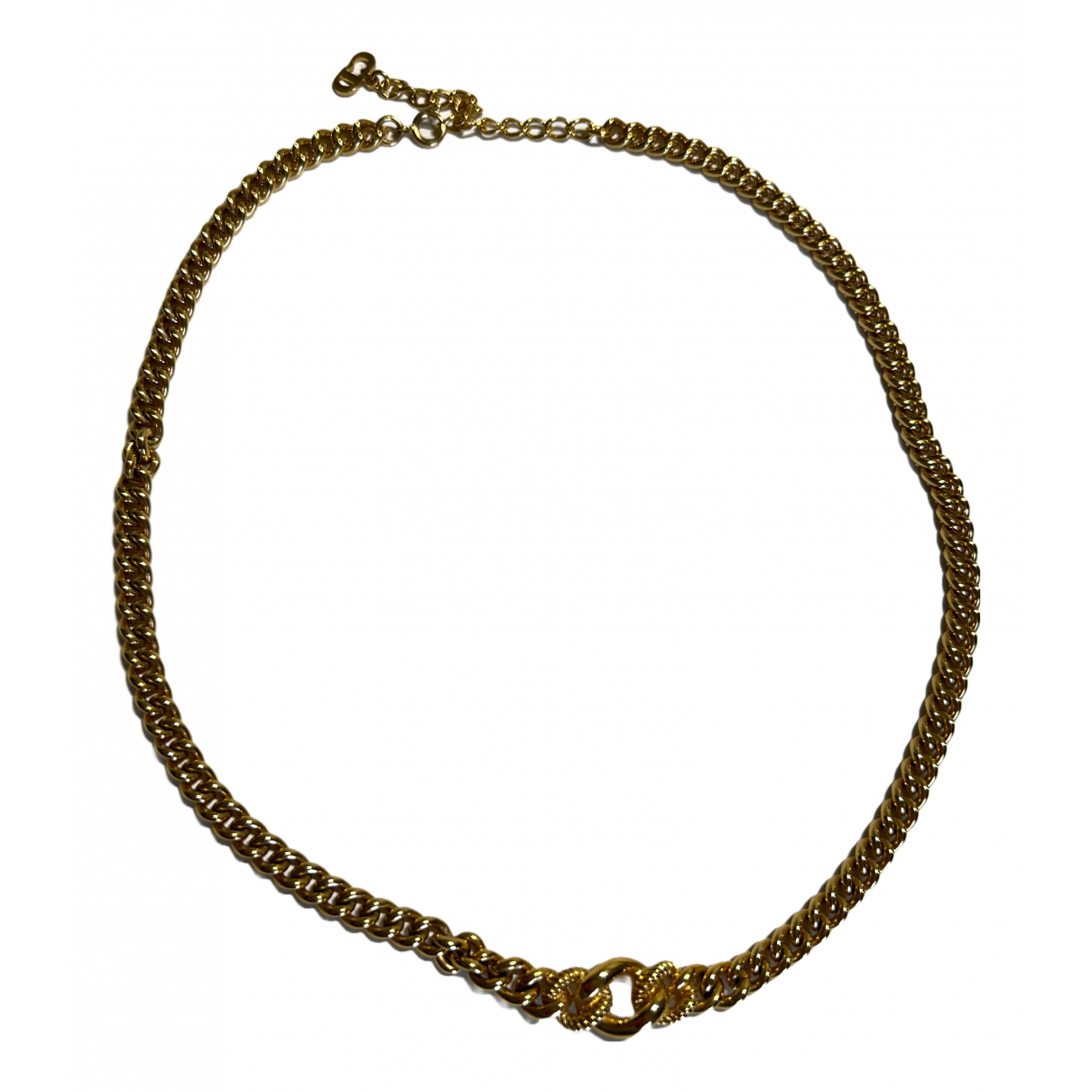 Necklace Dior Gold in Gold plated 